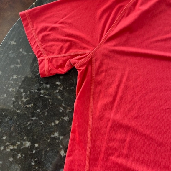 lulu lemon orange gym t-shirt - Picture 2 of 4